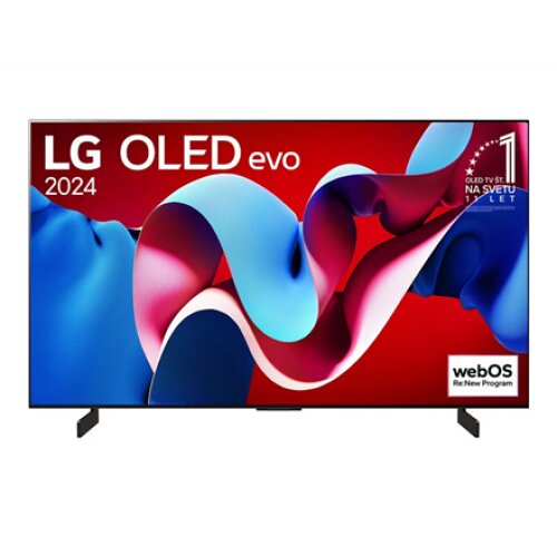 LG OLED42C41LA , 42 , Smart TV , webOS , UHD , Black