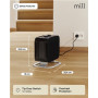 Mill , Heater , CUS1800MECBA , PTC Fan , 1800 W , Suitable for rooms up to 30 m² , Black