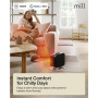 Mill , Heater , CUS1800MECBA , PTC Fan , 1800 W , Suitable for rooms up to 30 m² , Black