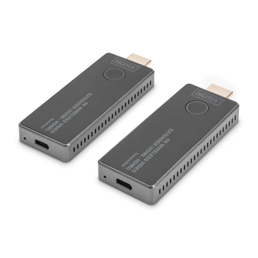 Digitus , 4K Wireless Video Extender, 30 m (HDMI - HDMI) , DS-55323 , Black/Silver