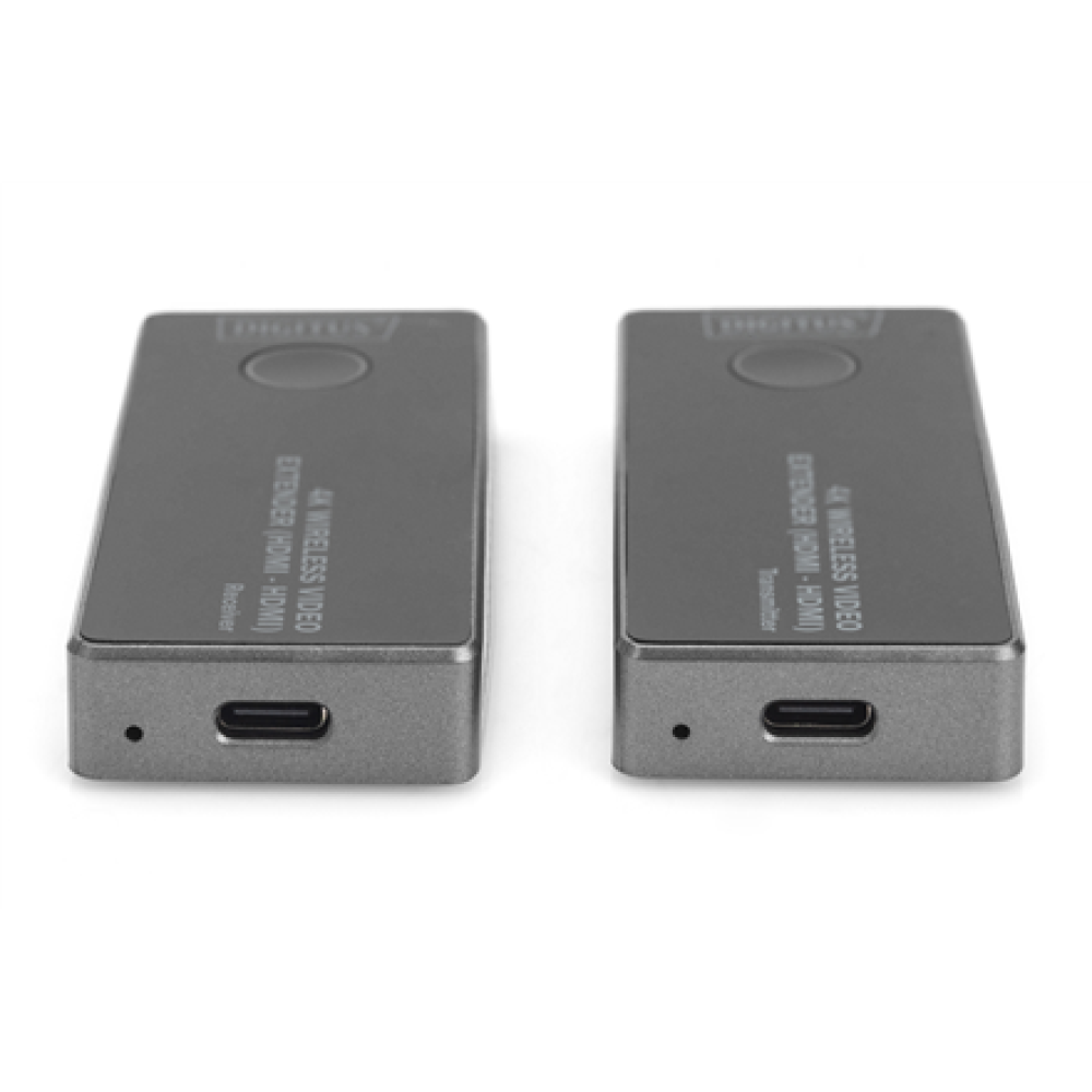 Digitus , 4K Wireless Video Extender, 30 m (HDMI - HDMI) , DS-55323 , Black/Silver