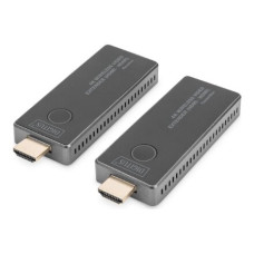Digitus , 4K Wireless Video Extender, 30 m (HDMI - HDMI) , DS-55323 , Black/Silver