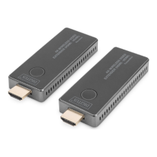 Digitus 4K Wireless Video Extender, 30 m (HDMI - HDMI) , DS-55323 , Black/Silver