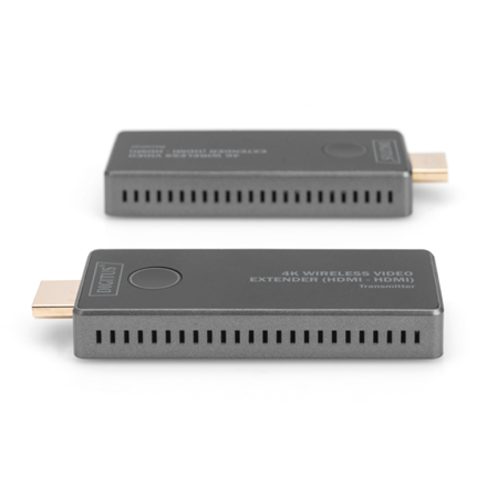 Digitus , 4K Wireless Video Extender, 30 m (HDMI - HDMI) , DS-55323 , Black/Silver