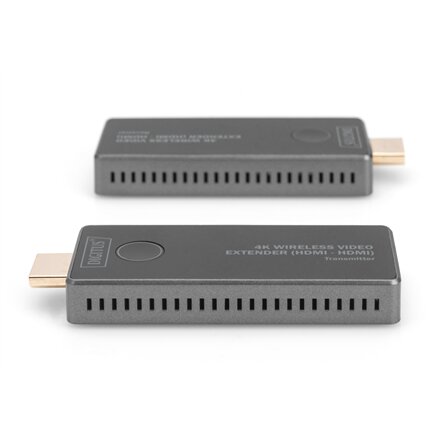 Digitus , 4K Wireless Video Extender, 30 m (HDMI - HDMI) , DS-55323 , Black/Silver