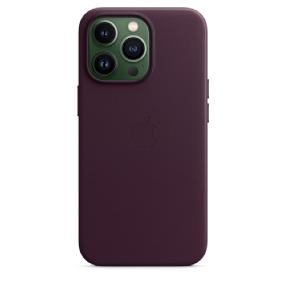 Apple iPhone 13 Pro Leather Case with MagSafe Dark Cherry