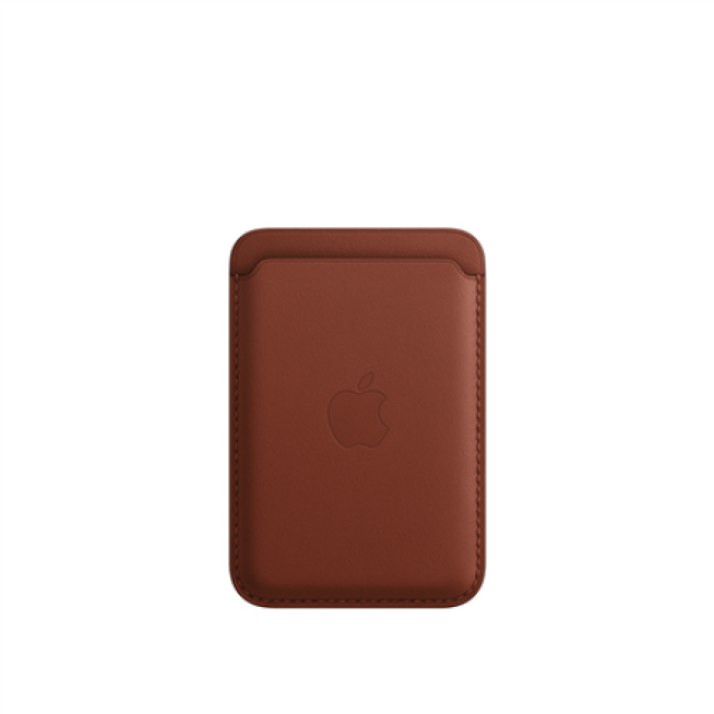 Apple iPhone Leather Wallet with MagSafe Umber
