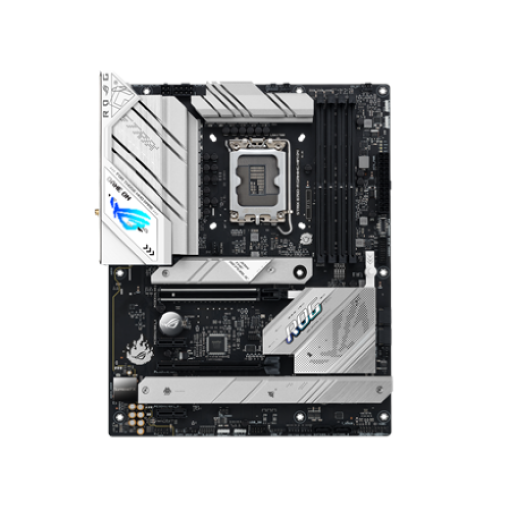 Asus , ROG STRIX B760-A GAMING WIFI D4 , Processor family Intel , Processor socket LGA1700 , DDR4 DIMM , Memory slots 4 , Supported hard disk drive interfaces SATA, M.2 , Number of SATA connectors 4 , Chipset Intel B760 , ATX