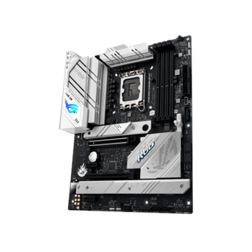 Asus , ROG STRIX B760-A GAMING WIFI D4 , Processor family Intel , Processor socket LGA1700 , DDR4 DIMM , Memory slots 4 , Supported hard disk drive interfaces SATA, M.2 , Number of SATA connectors 4 , Chipset Intel B760 , ATX
