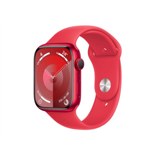 Apple Apple Watch Series 9 GPS + Cellular 45mm (PRODUCT)RED Aluminium Case with (PRODUCT)RED Sport Band - M/L Apple Watch Series 9 Smart watch GPS (satellite) Retina LTPO OLED 45mm Waterproof