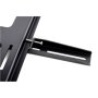 EDBAK , Wall mount , XWB1C-B , 75-110 , Maximum weight (capacity) 110 kg , Black