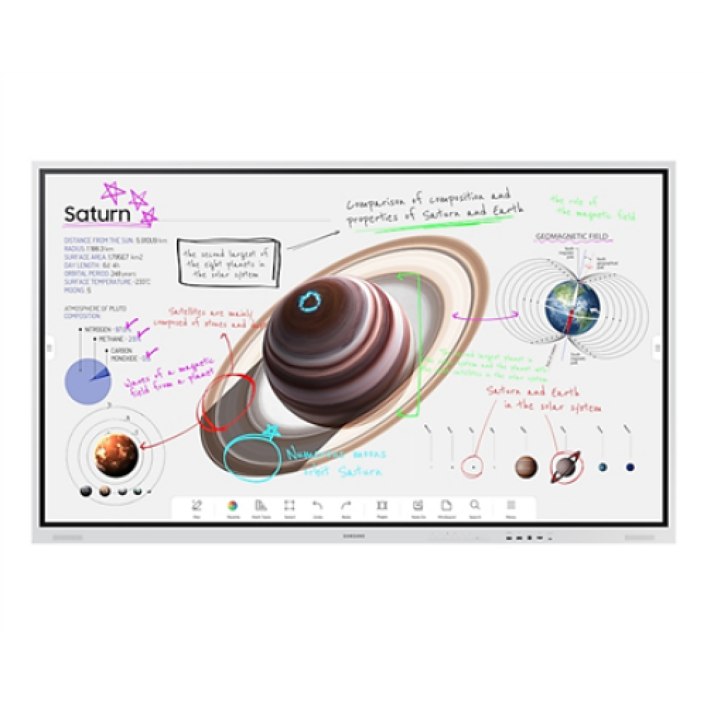 Samsung WM85B 85 , Landscape, 16/7, Tizen, Wi-Fi, Touchscreen, 178 °, 178 °, 3840 x 2160 pixels, (w/o glass) 350; (w/glass) 220 cd/m², 8 ms