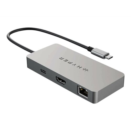 Hyper , HyperDrive WWCB 5-in-1 Hub , Ethernet LAN (RJ-45) ports 1 , HDMI ports quantity 1