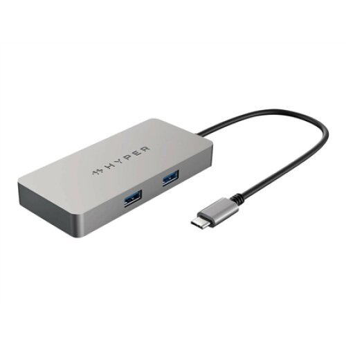 Hyper , HyperDrive WWCB 5-in-1 Hub , Ethernet LAN (RJ-45) ports 1 , HDMI ports quantity 1
