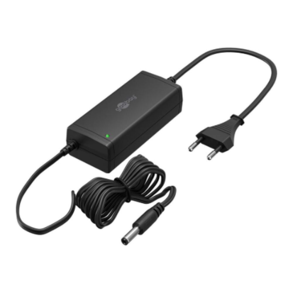 Goobay 12 V Power Supply (36 W/3.0 A), Black , 64980