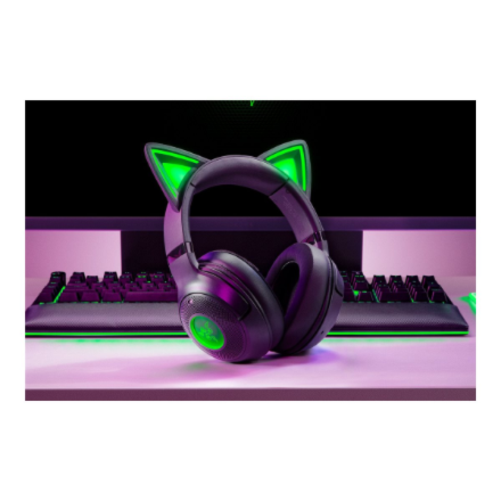 Razer , Headset , Kraken Kitty V2 BT , Yes , Bluetooth , Over-ear , Wireless