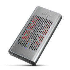 AXAGON USB-C 20Gbps Dual M.2 NVMe SSD CLONE MASTER Enclosure , EEM2-20GD