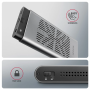 AXAGON USB-C 20Gbps Dual M.2 NVMe SSD CLONE MASTER Enclosure , EEM2-20GD