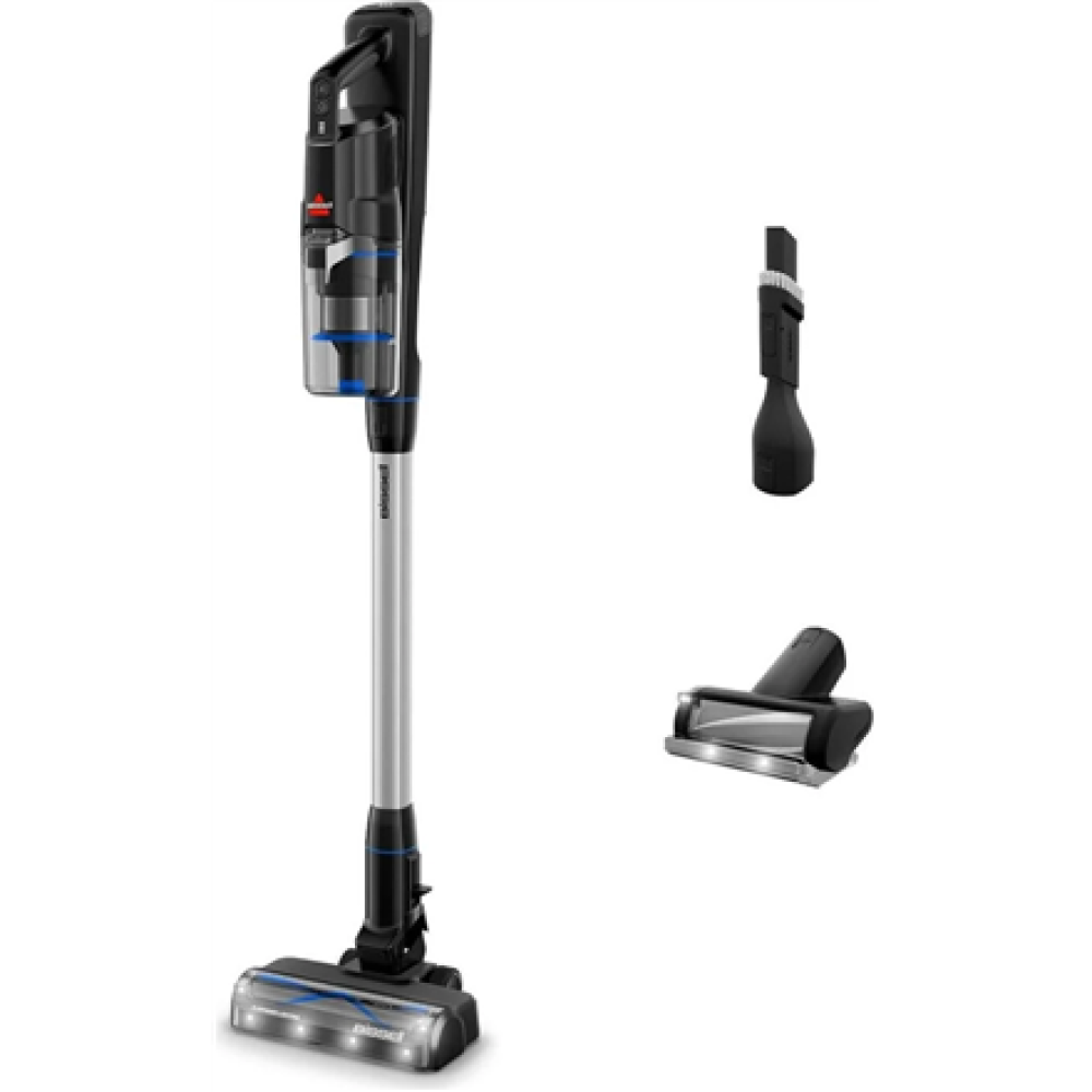 Bissell Stick Vacuum , PowerClean FurGuard Select , Cordless operating , 280 W , 25.2 V , Operating time (max) 50 min , Black/Titanium/Cobalt Blue , Warranty 60 month(s) , Battery warranty 24 month(s)