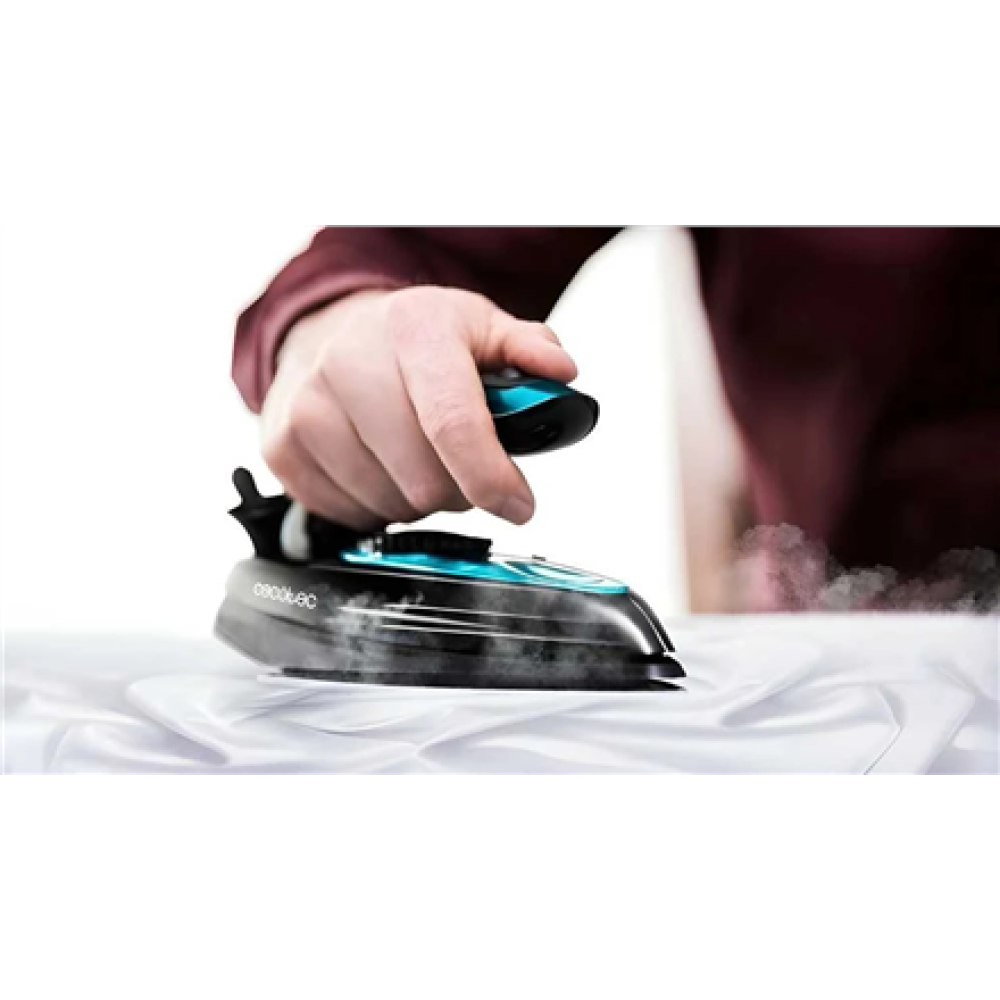 Cecotec , GoForce 8000 Folding Titanium , Travel Iron , 1200 W , Steam Iron , Continuous steam 15 g/min , Water tank capacity 60 ml , Steam boost performance 53 g/min