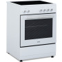 Simfer , Cooker (Power cable not included) , 6043SEDBB , Oven type Electric , White , Width 60 cm , Depth 60 cm