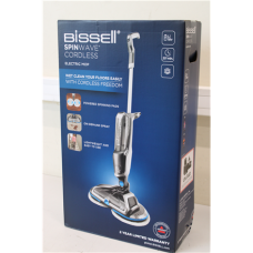 SALE OUT. Bissell SpinWave Cordless MultiFunctional Cleaner , Bissell Mop , SpinWave , Cordless operating , Washing function , Blue/Titanium , 18 V , DAMAGED PACKAGING