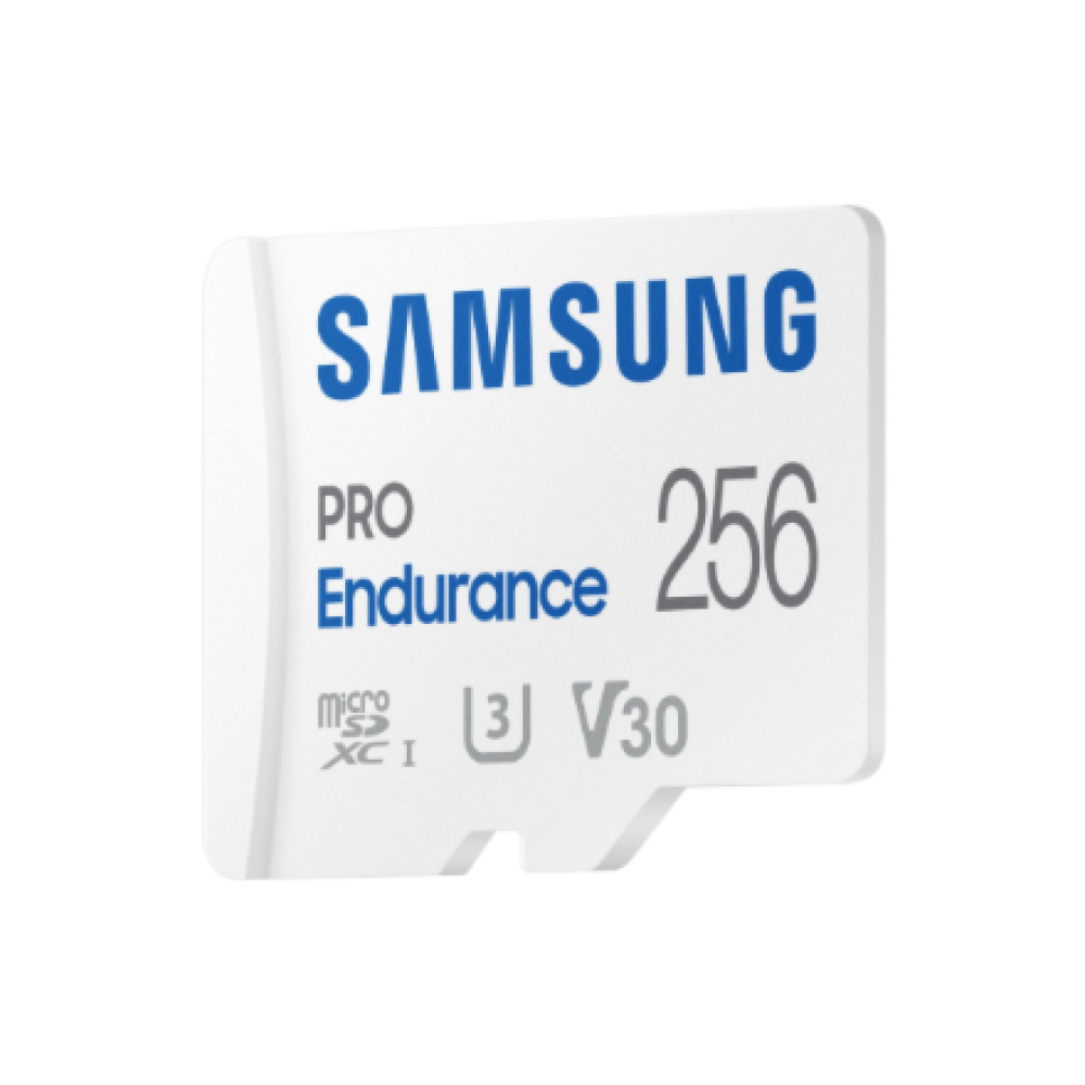 Samsung , PRO Endurance , MB-MJ256KA/EU , 256 GB , MicroSD Memory Card , Flash memory class U3, V30, Class 10 , SD adapter