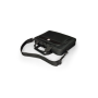 PORT DESIGNS , HANOI II Clamshell , Laptop case , Notebook , Black , Shoulder strap