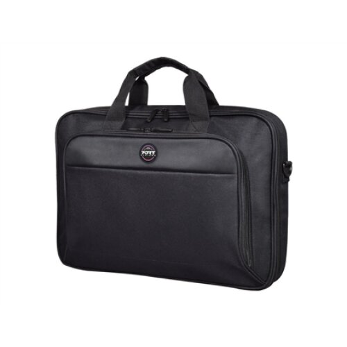 PORT DESIGNS , Laptop case , HANOI II Clamshell , Notebook , Shoulder strap , Black