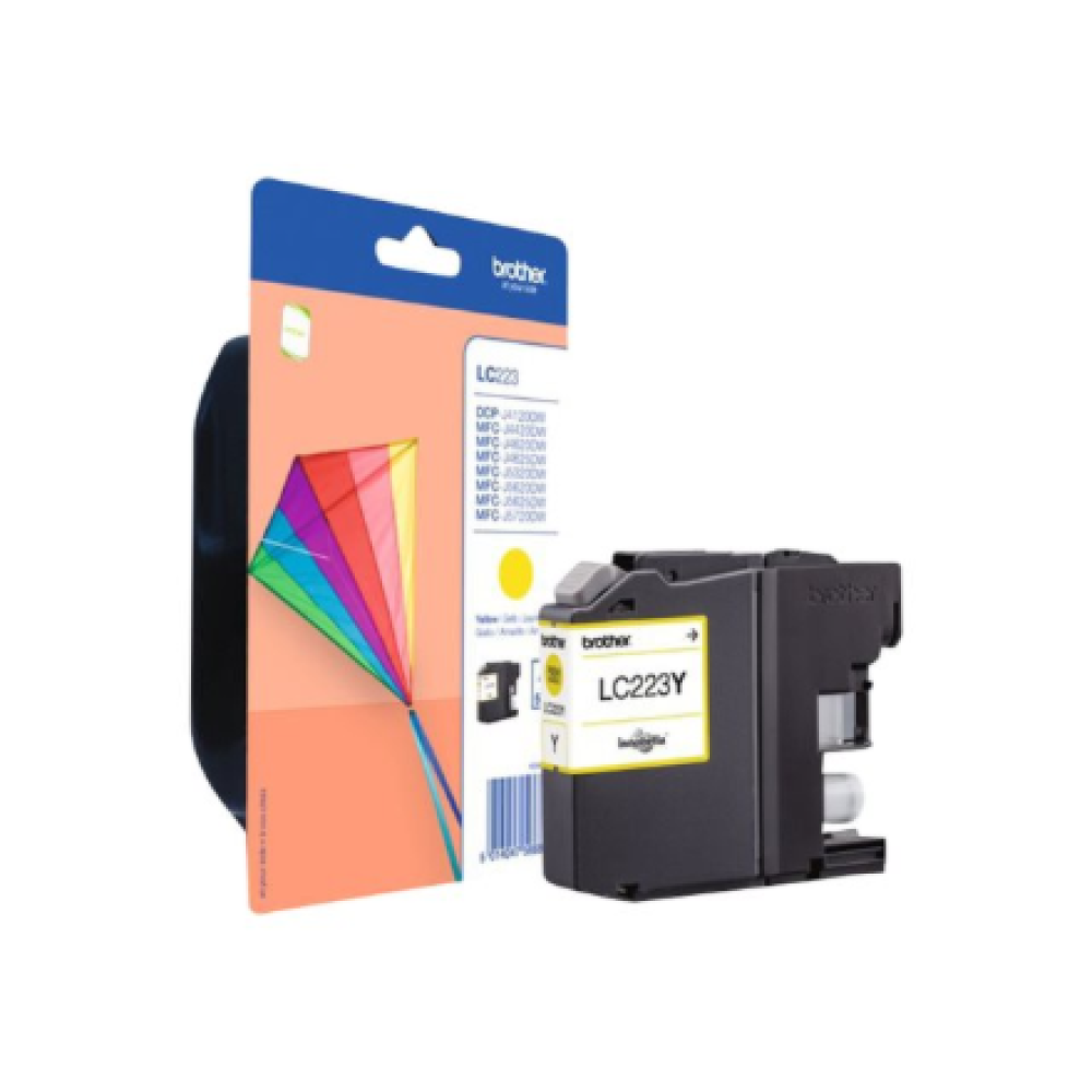 Brother LC-223Y , Ink Cartridge , Yellow