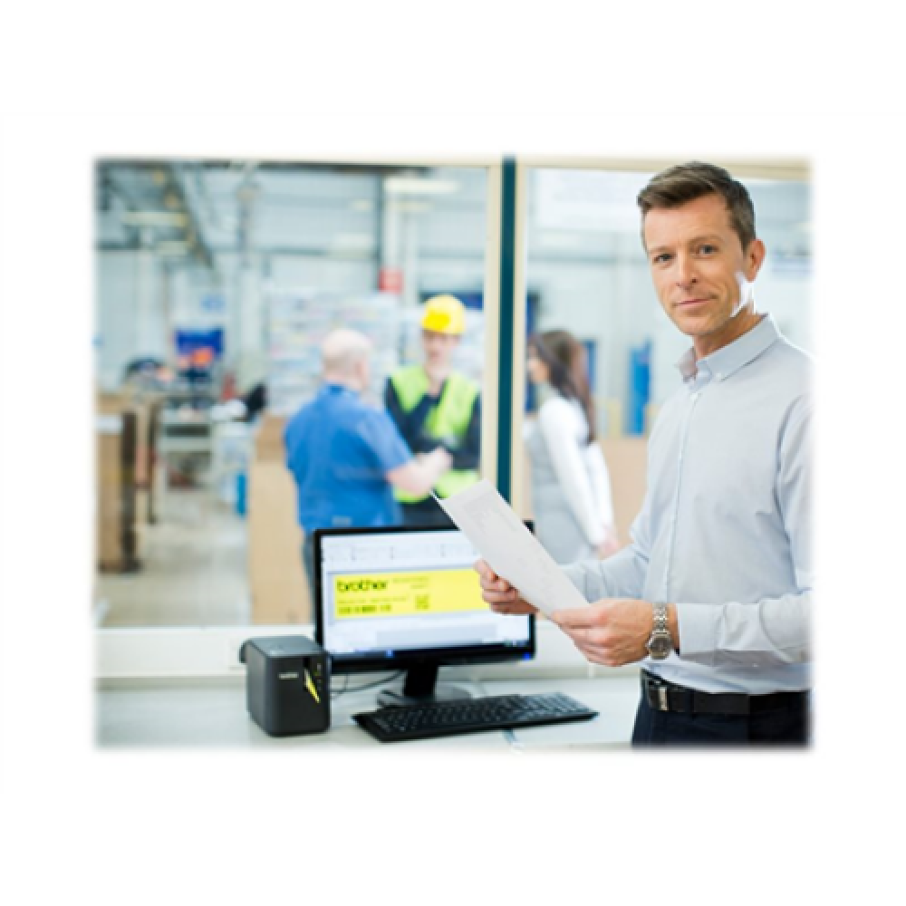 Brother PTP950NW , Mono , Thermal transfer , PC Professional label printer , Wi-Fi , Black