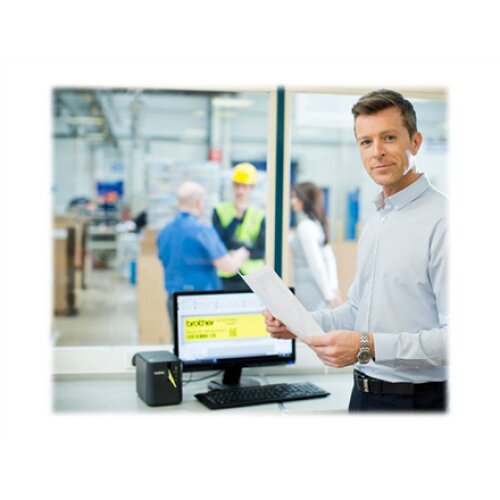 Brother PTP950NW , Mono , Thermal transfer , PC Professional label printer , Wi-Fi , Black