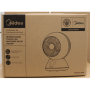 SALE OUT. , Midea Fan , MDF24JRW TurboForce , Table Fan , Number of speeds 5 , Oscillation , Remote control , White , DEMO