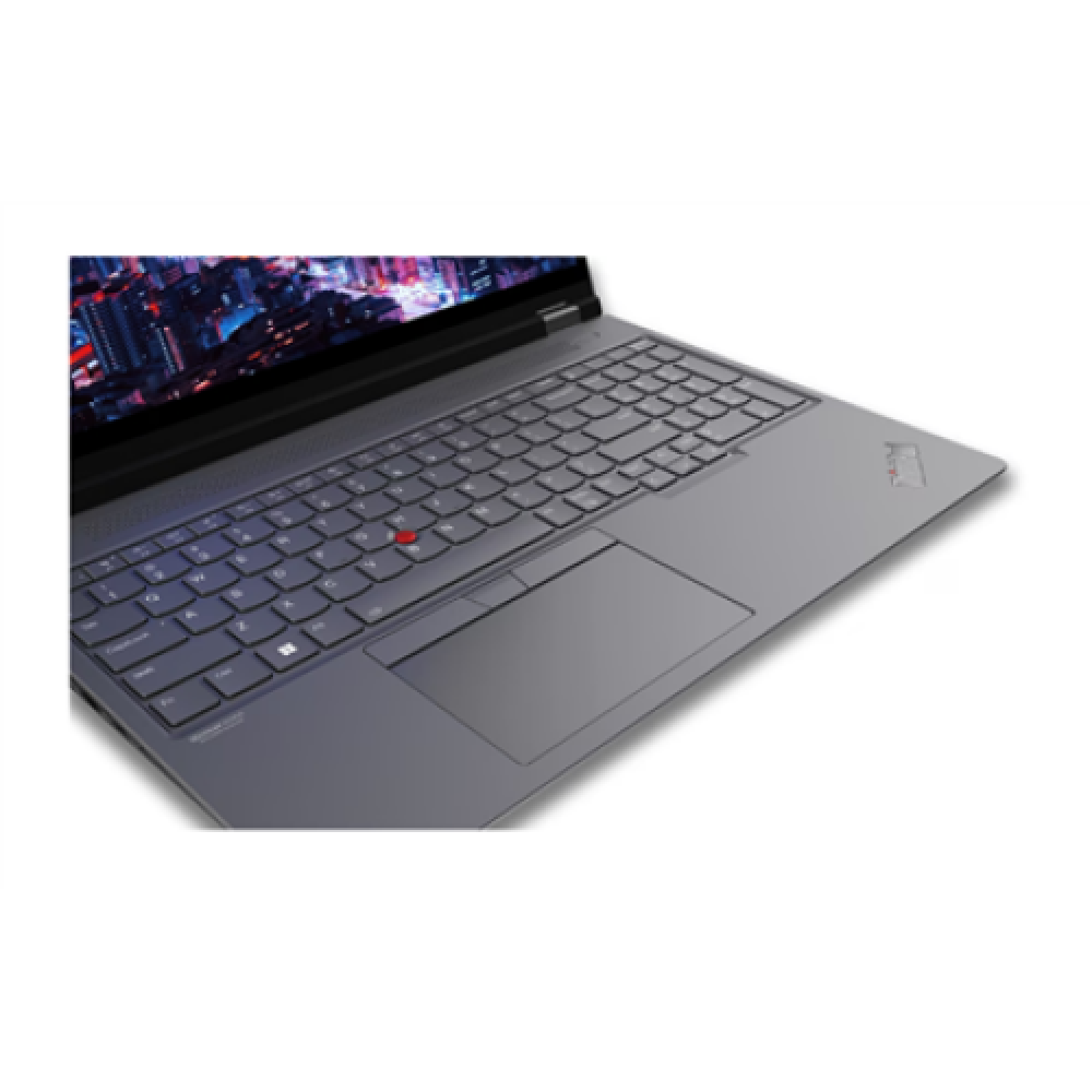 Lenovo ThinkPad P16 , Storm Grey , 16 , IPS , WQXGA , 2560 x 1600 pixels , Anti-glare , Intel Core i7 , i7-14700HX , 32 GB , SO-DIMM DDR5 , Solid-state drive capacity 1000 GB , NVIDIA RTX 3500 Ada Generation , GDDR6 ECC , 12 GB , Windows 11 Pro , 802.11ax