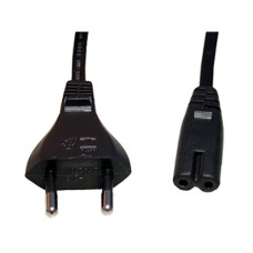 Cablexpert , Power cord (C7), VDE approved , PC-184-075-1.8M , Black , CEE 7/16 to C7