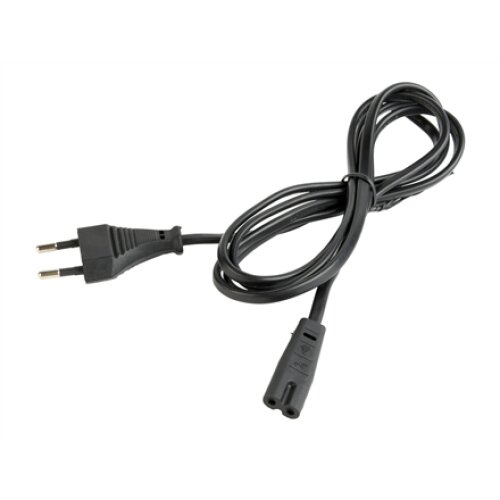 Cablexpert , Power cord (C7), VDE approved , PC-184-075-1.8M , Black , CEE 7/16 to C7