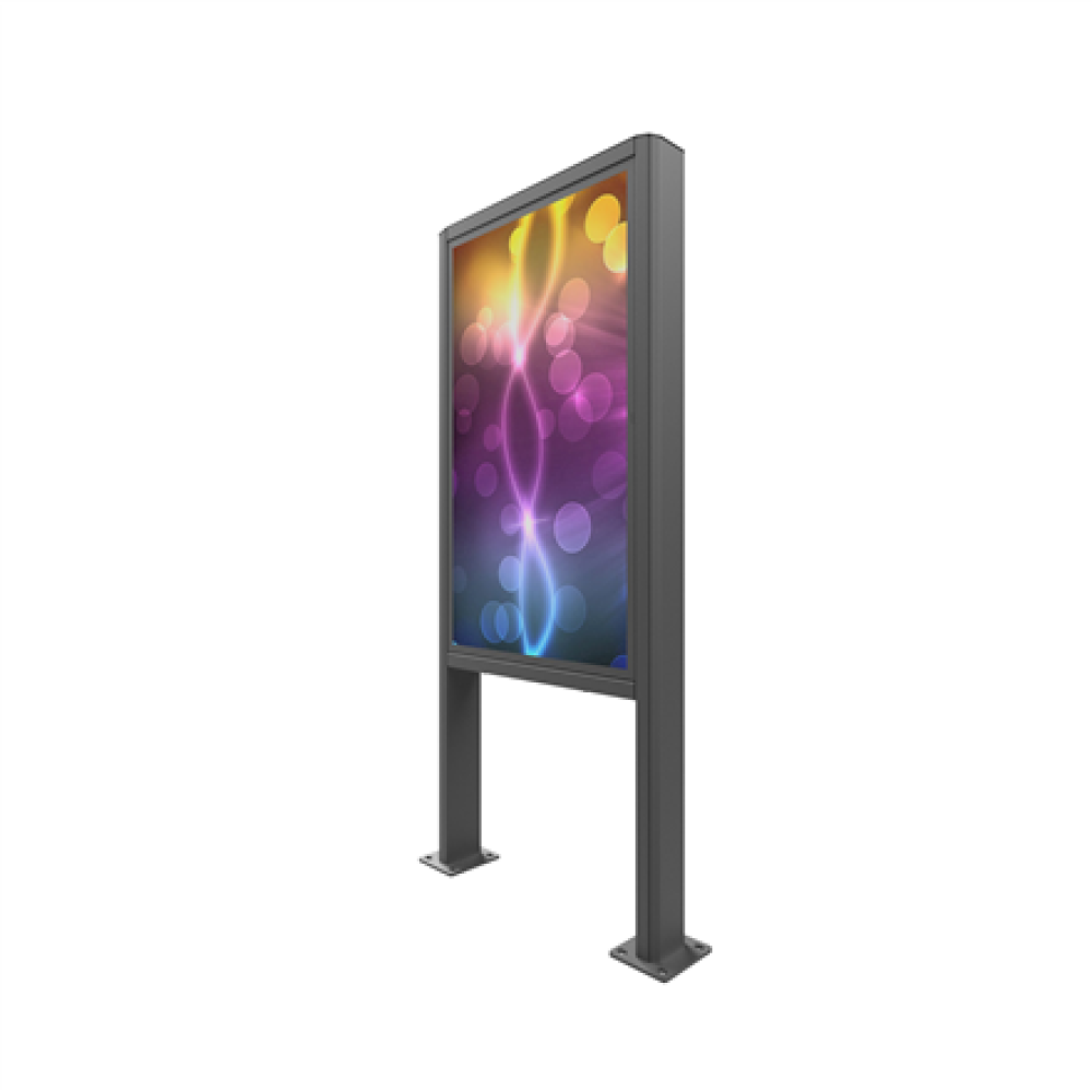 EDBAK , Floor stand , POK101 , 55 , Maximum weight (capacity) 80 kg , Black