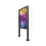 EDBAK , Floor stand , POK101 , 55 , Maximum weight (capacity) 80 kg , Black