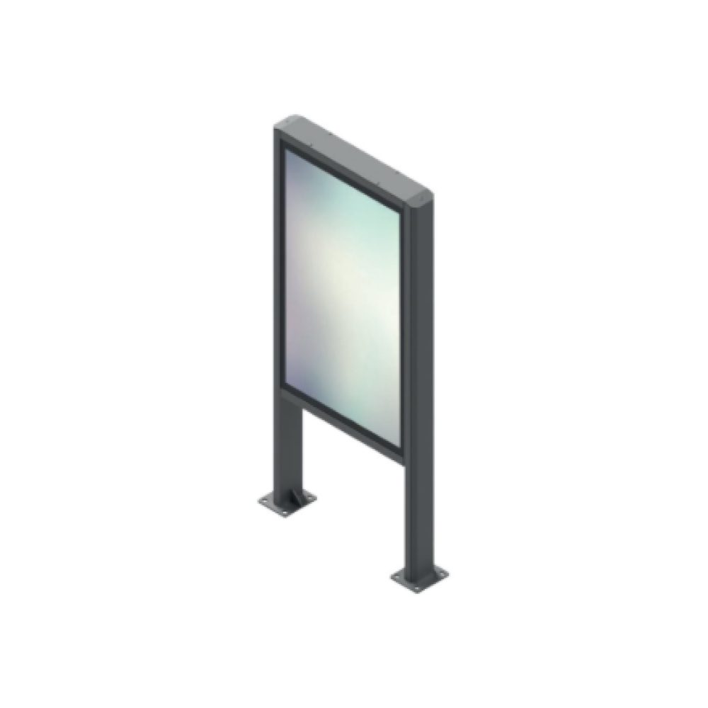 EDBAK , Floor stand , POK101 , 55 , Maximum weight (capacity) 80 kg , Black