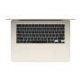 Apple MacBook , Air , Starlight , 15 , IPS , 2880 x 1864 pixels , Apple M4 , 16 GB , Solid-state drive capacity 256 GB , Apple M4 chip 10-core CPU/10-core GPU , macOS , 802.11ax , Bluetooth version 5.0 , Keyboard language Swedish , Keyboard backlit , Warr