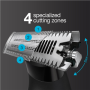 Braun Beard trimmer XT5100 Black/Silver Cordless or corded Wet & Dry