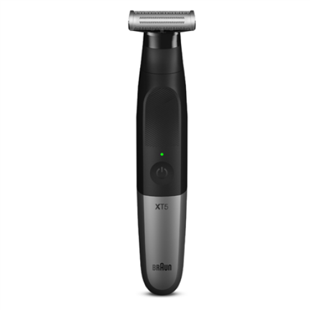 Braun Beard trimmer XT5100 Black/Silver Cordless or corded Wet & Dry