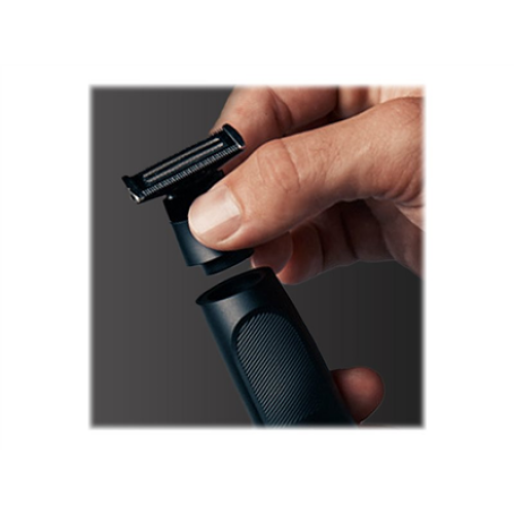 Braun Beard trimmer XT5100 Black/Silver Cordless or corded Wet & Dry