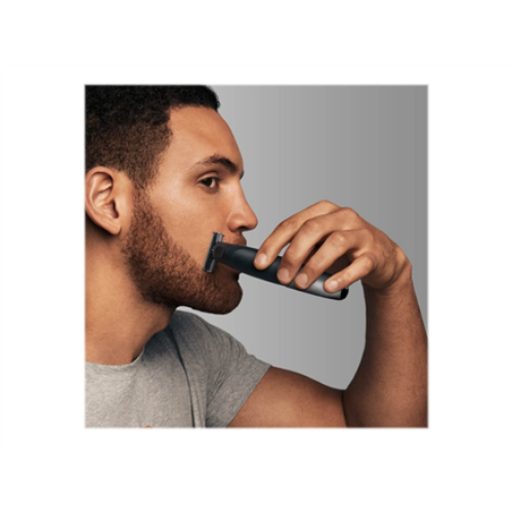 Braun Beard trimmer XT5100 Black/Silver Cordless or corded Wet & Dry