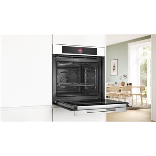 Bosch , Oven , HBG7721W1S , 71 L , Electric , Pyrolysis , Touch control , Convection , Height 59.5 cm , Width 59.4 cm , White