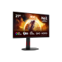 AOC , Q27G4ZDR , 27 , QD-OLED , QHD , 16:9 , 240 Hz , 0.03 ms , 2560 x 1440 pixels , 400 cd/m² , HDMI ports quantity 2 , Black
