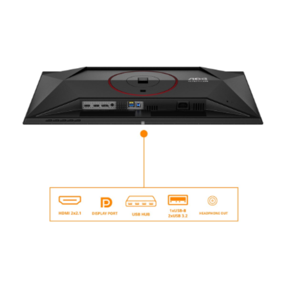AOC , Q27G4ZDR , 27 , QD-OLED , QHD , 16:9 , 240 Hz , 0.03 ms , 2560 x 1440 pixels , 400 cd/m² , HDMI ports quantity 2 , Black