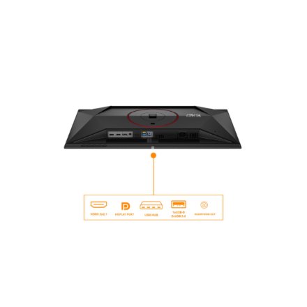 AOC , Q27G4ZDR , 27 , QD-OLED , QHD , 16:9 , 240 Hz , 0.03 ms , 2560 x 1440 pixels , 400 cd/m² , HDMI ports quantity 2 , Black
