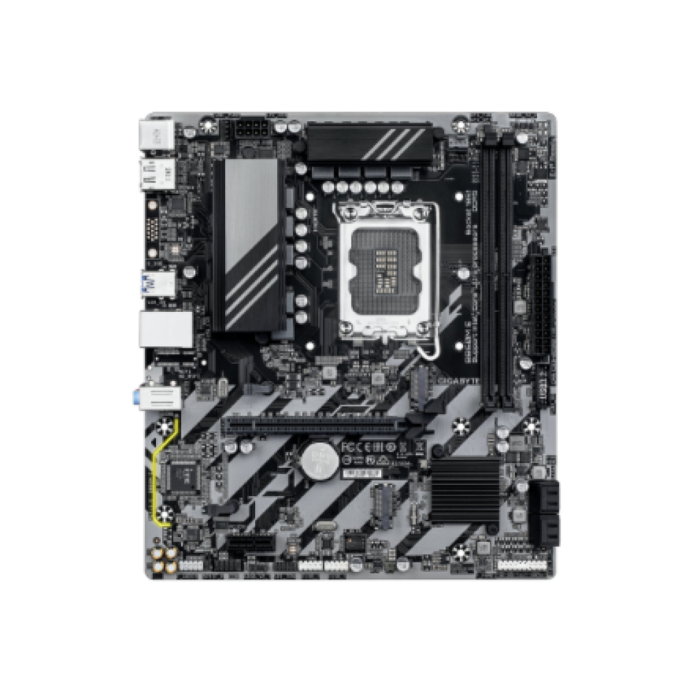Gigabyte B860M E , Processor family Intel , Processor socket LGA1851 , DDR5 , Supported hard disk drive interfaces SATA, M.2 , Number of SATA connectors 4
