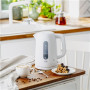 Adler Kettle , AD 1379w , Electric , 2200 W , 1.7 L , Polypropylene , 360° rotational base , White